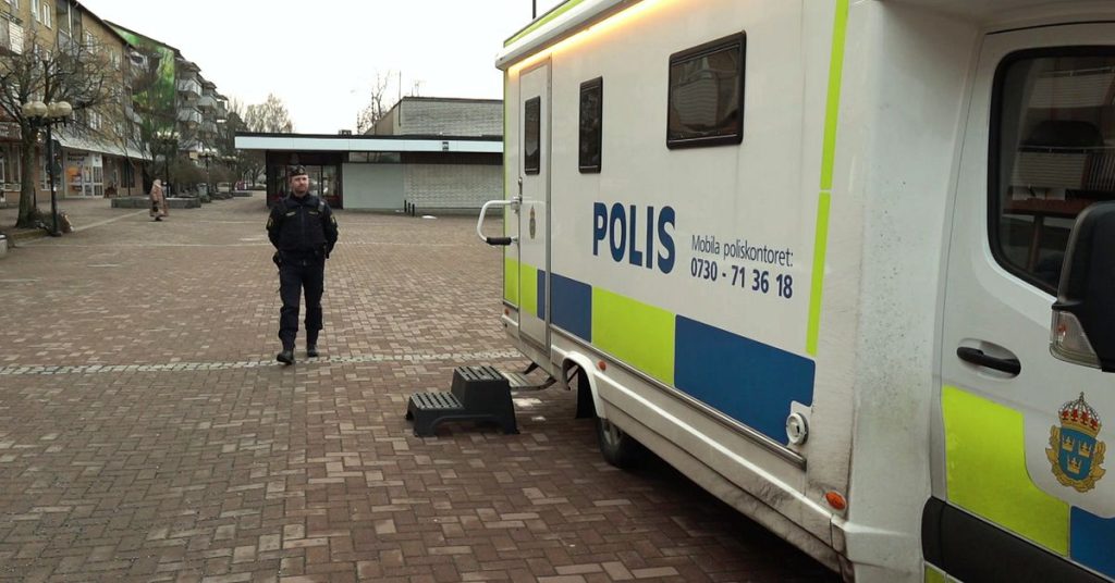 Mobilt poliskontor stängt