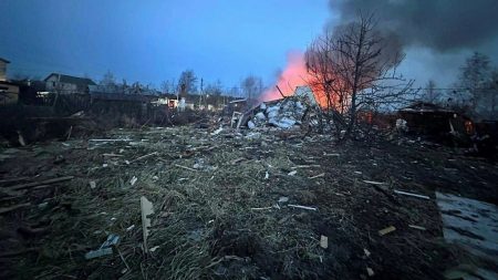 En död i stor drönarattack i Moskva