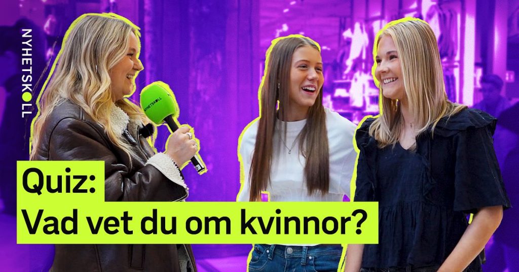 Quiz: Vad vet du om kvinnor?