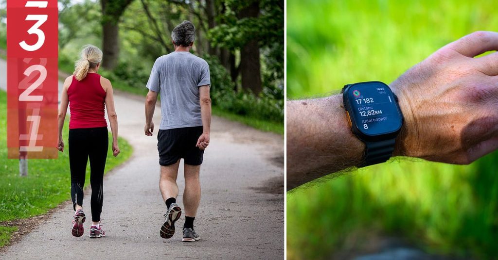 Ny forskning: 7 000 steg om dagen halverar risken att dö i förtid
