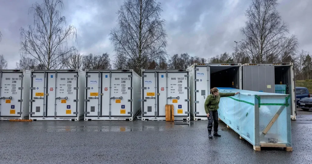 Här ska Naturhistoriska riksmuseets samlingar skyddas