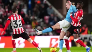 Sunderland 0-0 Manchester City i mållös Premier League-match