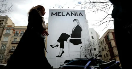 Bioflopp för dokumentär om Melania Trump