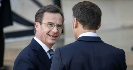 Kristersson: Sverige redo att skicka Gripenplan till Ukraina