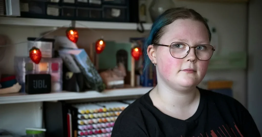 Ellinor övervann ångesten – klarade skolan på distans