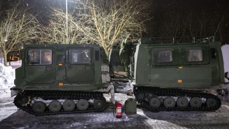 Hemvärnet hjälper hemtjänsten under snöstormen