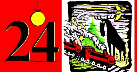 DN:s juldeckare: Carl Johan De Geers ”En studie i rött”, del 24