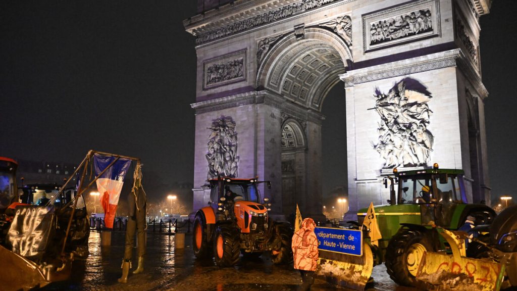 Nya protester mot Mercosur-avtalet – traktorer i Paris