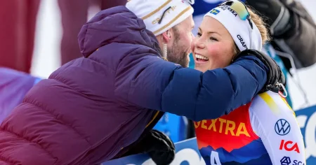 Hagström på pallen på OS-banan