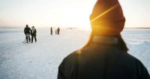 Kall och solig vinterhelg: ”Passa på”