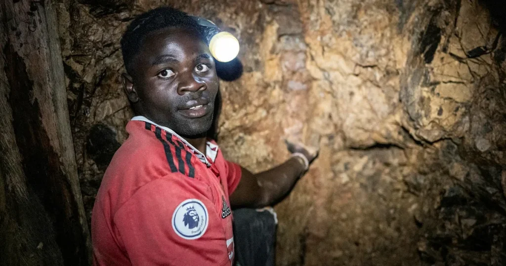 När guldet är rekorddyrt kan Kenyas gruvarbetare tvingas bort