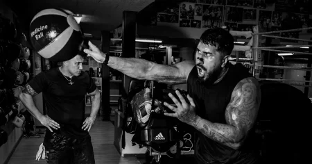 Genom eld och vatten i jakten på EM-titeln i tungvikt