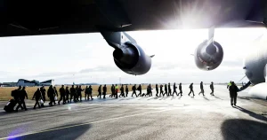 Nu ansvarar Sverige för skyddet av Islands luftrum