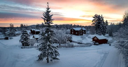 Så blir nyårsvädret: Blåst, solsken och snö
