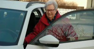 Margareta tog körkort – som 76-åring