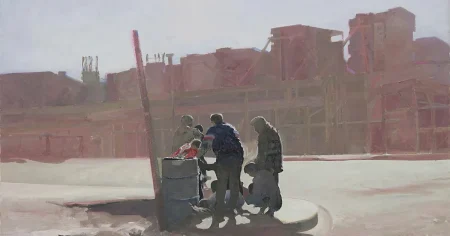 Edi Hilas konst är dramer i ett förklarat ljus