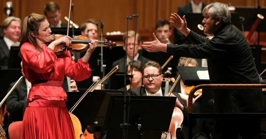 Janine Jansens glödande spel fick hela Berwaldhallen att hålla andan