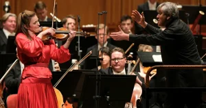 Janine Jansens glödande spel fick hela Berwaldhallen att hålla andan