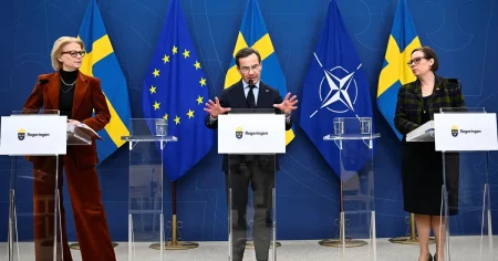 Kristersson om amerikanska retoriken: ”Vi måste säga ifrån”