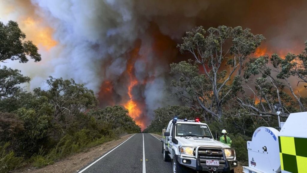 Victoria utlyser katastrofläge när skogsbränder härjar i Australien