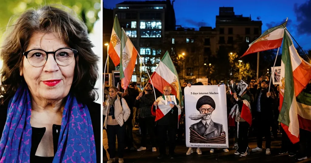 Jila Mossaed: Jag mår illa av alla lögner om kampen i Iran