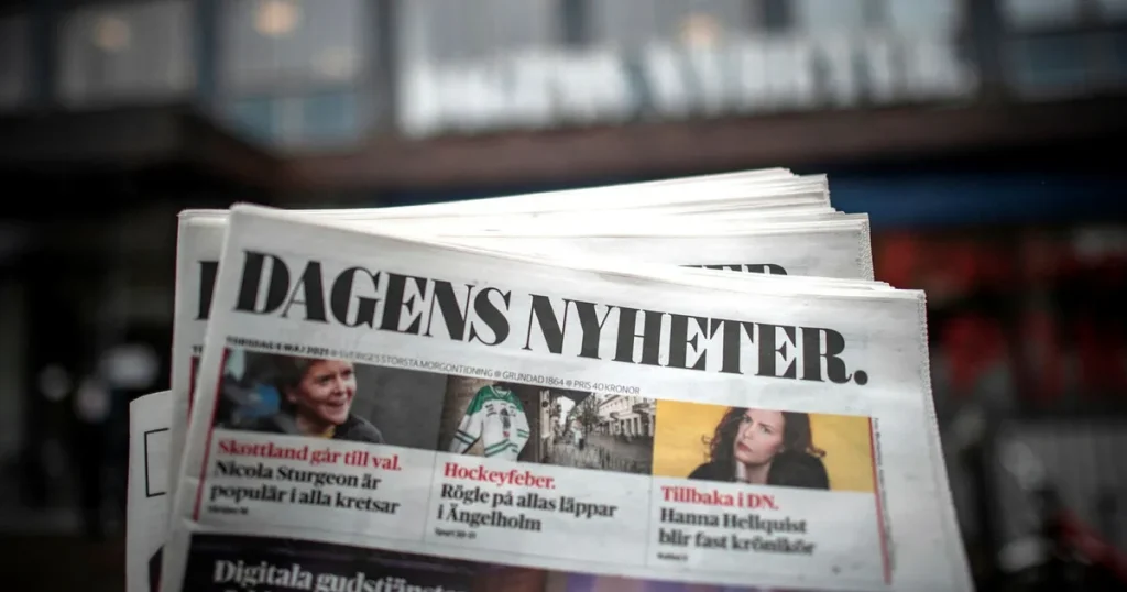 DN fyrfaldigt nominerad i Årets Dagstidning
