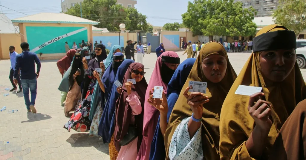 Här röstar somalierna – första gången på nästan 60 år