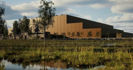 Volvo får bygga batterifabriken – 12 000 grodor och sländor har fått maka på sig