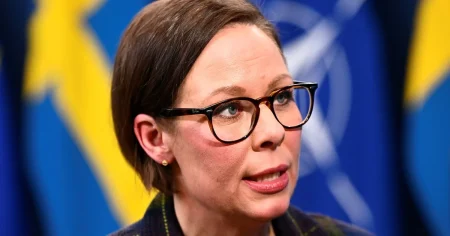 Malmer Stenergard om Grönlandshotet: ”Hoppas få ner temperaturen”