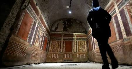 Antik villa slår upp portarna i Rom – via videolänk