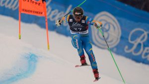 Monsén på väg till OS efter nionde plats i utförsåket i Kitzbühel