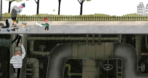 Att råna en bank med konstens hjälp är besvärligt