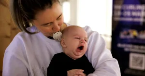 OS-föräldrarna berättar: ”Mac brukar ropa från läktaren och fråga om jag vill ha ett kex”