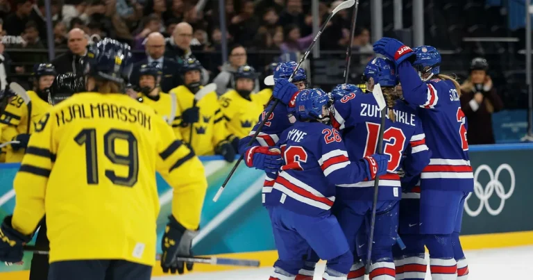 Sverige överkört av USA – siktar nu på OS-brons