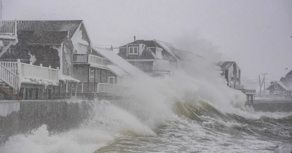 650 000 strömlösa i stormen på USA:s östkust