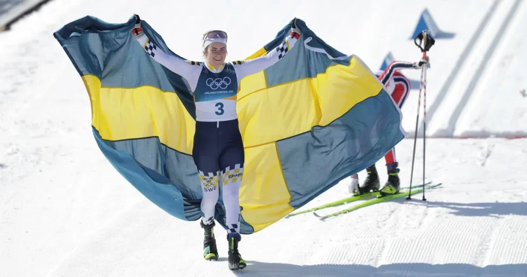 Johan Esk: Ensamma Ebbas historiska guld överskuggade Sveriges historiska fiasko