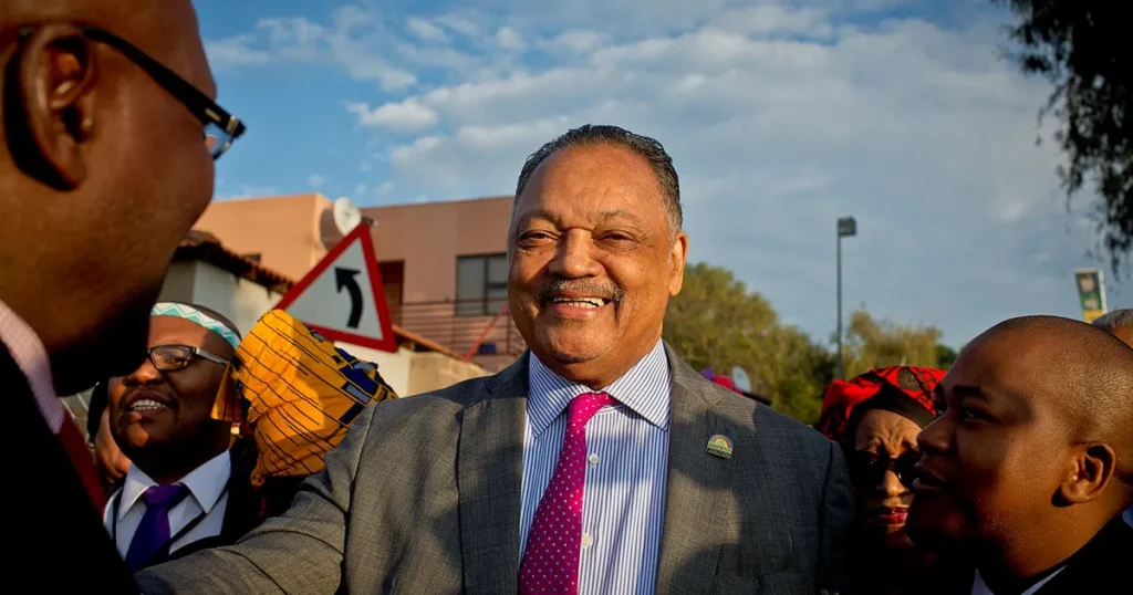 Medborgarrättskämpen Jesse Jackson död