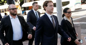 Zuckerberg vittnade i unik rättegång om sociala medier