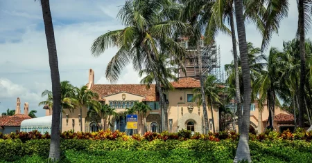 Agenter sköt ihjäl man utanför Trumps hem