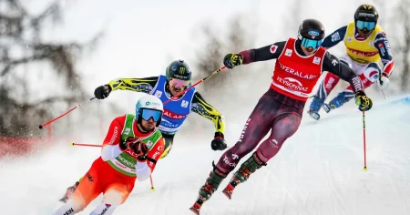 Därför har så många som åker skicross mustasch
