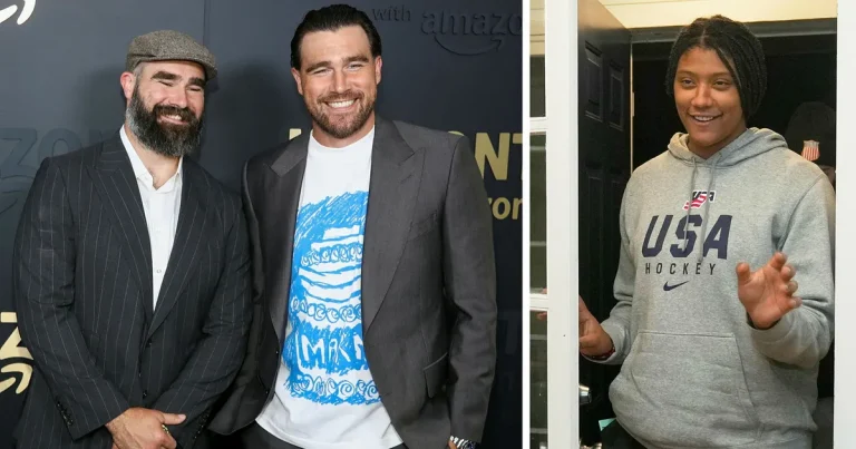 Kan se dotterns OS-debut tack vare bröderna Kelce