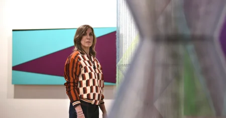 Olle Bærtlings geometriska konst ställs ut i Paris