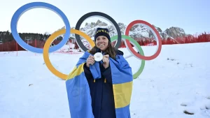 Inget guldfirande i Peking – nu ska Sara Hector fira silvret