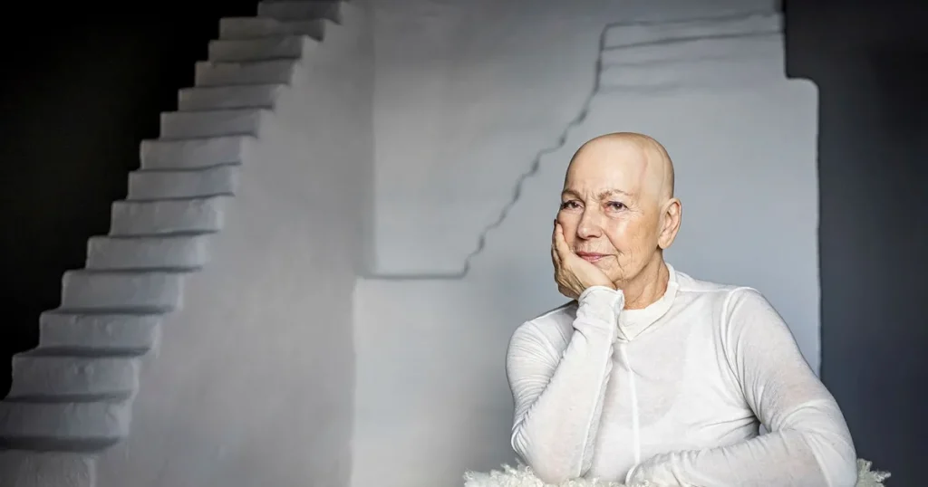 Amelia Adamo: Nu är jag änka och har cancer – det kan jag inte köpa mig fri från