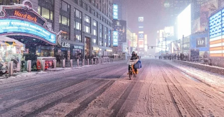 Varningen: Kan bli värsta snöstormen på tio år