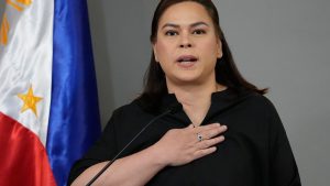 Vicepresident Sara Duterte ställer upp i presidentvalet
