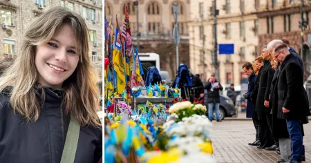 I Ukraina minns alla dagen för invasionen – nu går kriget in på sitt femte år