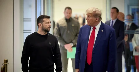 Trump sätter press på Ukraina när fredssamtalen fortsätter