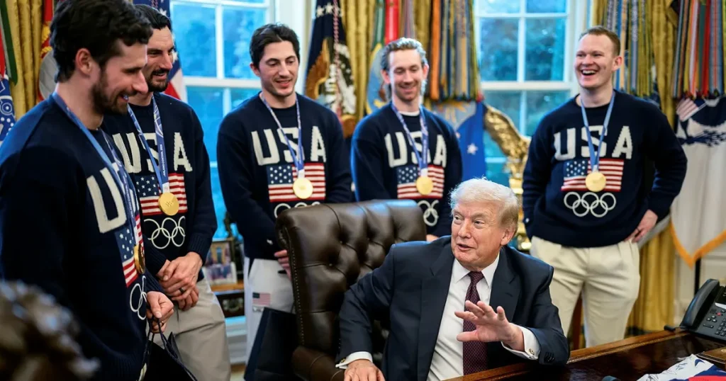 Malin Fransson: Skrattspegeln riktades mot männen – Trump kan ha gjort damidrotten en tjänst