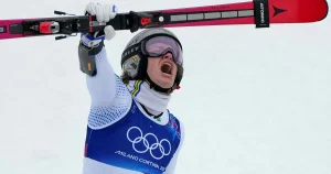Historisk medalj till Brasilien – vann guld i storslalom